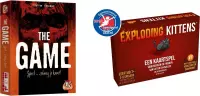 Spellenbundel - Kaartspel - 2 stuks - The Game & Exploding Kittens