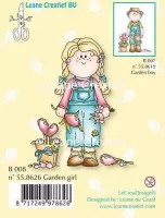 LeCrea - Clear stamp Bambinie garden girl 55.8626