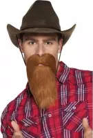 Cowboy baard rood