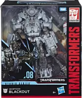 Transformers Generations Studio Series Leader Blackout - Actiefiguur