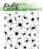 Marching Spiders Clear Stamps (H-114)