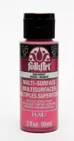 Multi-surface Acrylverf - 6308 Garnet - Folkart - 59 ml