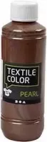 Textielverf - Bruin - Parelmoer - Creativ Company - 250 ml