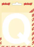 Pickup plakletter Helvetica 100 mm - wit Q