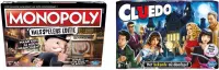 Gezelschapsspel - Monopoly Valsspelers en Cluedo - 2 stuks