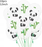 10 stuks ballonnen panda