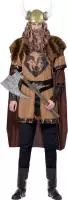 Widmann - Piraat & Viking Kostuum - Viking Nordstrom - Man - bruin - Medium - Carnavalskleding - Verkleedkleding