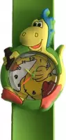 Dinosaurus horloge met een slap on bandje