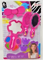 MAKE UP SET VOOR KINDEREN - OOGSCHADUW -SPIEGELTJE - KLIPJES