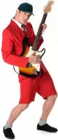Rood rock kostuum voor mannen - Verkleedkleding - Maat XL
