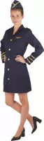 PTIT CLOWN - Donkerblauw stewardess kostuum voor dames - L/XL