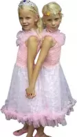 Prinsessen jurk - Roze - Maat 80/86 (2) - Verkleed jurk