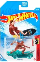 Hot Wheels Auto Surf's Up 1:64 Die-cast Blauw/rood