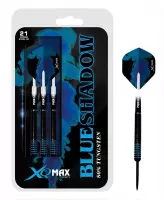 XQ Max - Blue Shadow - darts - 21 gram - dartpijlen - 80% tungsten - steeltip - Blueshadow