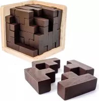 3D Puzzel | Educatief | Denksport | Creativiteit | Hout | Jong en Oud