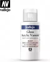 Vallejo 26517 Gloss Acrylic Varnish (60 ml) Verf flesje