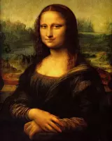 Mona Lisa Diamond Painting Mona Lisa 50 X 40 Cm Bruin  440 Gr.