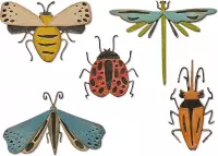 Sizzix Thinlits Snijmal Set - Funky Insects - 5 stuks