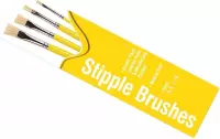 Humbrol - Brush Pack - Stipple 3, 5, 7, 10 (1/19) * (Hag4306) - modelbouwsets, hobbybouwspeelgoed voor kinderen, modelverf en accessoires