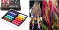 Multicolor Haarkrijt - Krijt Voor Haar - Pastelkrijt / Pastel Haarverf