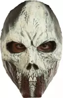 Partychimp Schedel Skull Skelet Volledig Hoofd Masker Halloween voor bij Halloween Kostuum Volwassenen Carnaval - Latex - One size
