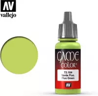 Vallejo 72104 Game Color - Fluorescent Green - Acryl - 18ml Verf flesje