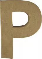 Papier mache letter P