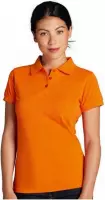 Oranje dames poloshirts XL