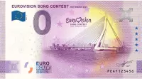 Eurovision Song Contest souvenir biljet Rotterdam 2021