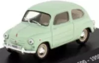 ATLAS Fiat 600 1959 schaalmodel 1:43