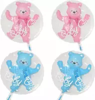 Baby ballon - Roze - Folie ballon - Themafeest - Babyshower - Geboorte - It's a Girl - Versiering - Ballonnen - Helium ballon - Geboorte Cadeau Meisje - Kraam Ballon - Babyshower v