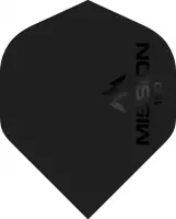Mission Logo Std No2 Black - 150 Micron - Dart Flights