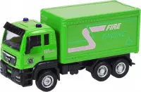 Free And Easy Vrachtwagen Groen 12 Cm