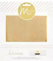 Heidi Swapp - Minc glitter sheets 6x8 Gold glitter