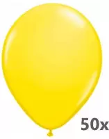 Folat - Ballonnen - Geel - 50st.