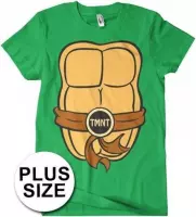 Grote maat Ninja Turtles verkleed t-shirt voor heren 2XL (56)