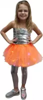 Tutu - Kinder petticoat - Met gekleurde lichtjes - Oranje - Ballet rokje - Koningsdag - Koningsspelen - Nederland - Voetbal