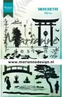 Stempel - Claer stamp - Marianne Design - silhouette sakura