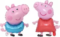 Peppa and George Pig set 2 stuks