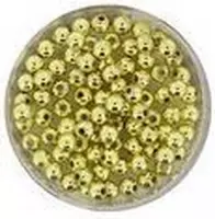 0810-04934 Parels metallic goudkleurig 4 mm