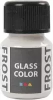 Glasverf - Porseleinverf -  wit - Glass Color Frost - 30ml