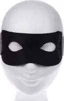 Lg-imports Dievenmasker Junior 18 X 16 Cm Polyester Zwart