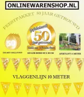 FEESTPAKKET 50 JAAR GETROUWD