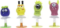 Uitdeelcadeautjes Springfiguren Monsters 6cm 4st