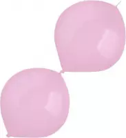 Amscan Slingerballonnen 15 Cm Latex Roze 100 Stuks