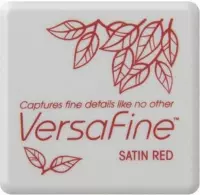 VFS10 - VersaFine inkpad 3x3cm satin red - satijn rood