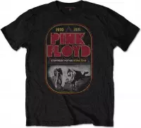 Pink Floyd Heren Tshirt -2XL- AHM Tour Zwart