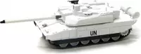 UN (Wit) Leger Tank Die Cast 1/72 - Leger - Army - Modelauto - Schaalmodel - Leger model
