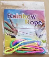 Regenboog touw