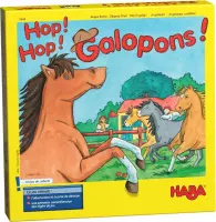 Speelgoed | Wooden Toys - !!! Jeu - Hop! Hop! Galopons! (Frans) = Duits 4321 - N